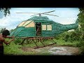 Unbelievable! Building the Most Awesome Helicopter Using Bamboo
