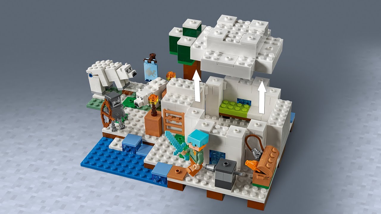 LEGO® Minecraft™ 21142 - Иглу - YouTube