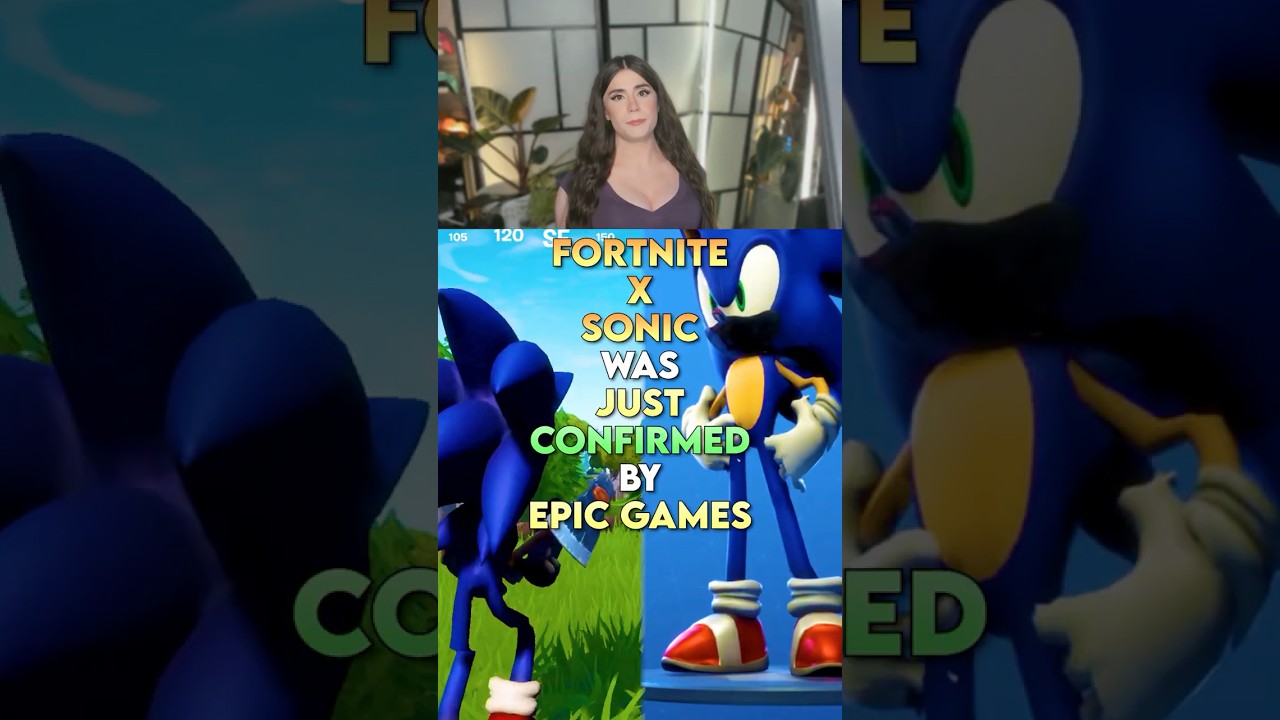 A Fortnite X Sonic Collab Was Just Officially Confirmed By Epic Games! @fortnite