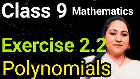 Target 2025, Class 9, Mathematics, Exercise 2.2, Polynomials, cbse, pseb, ncert