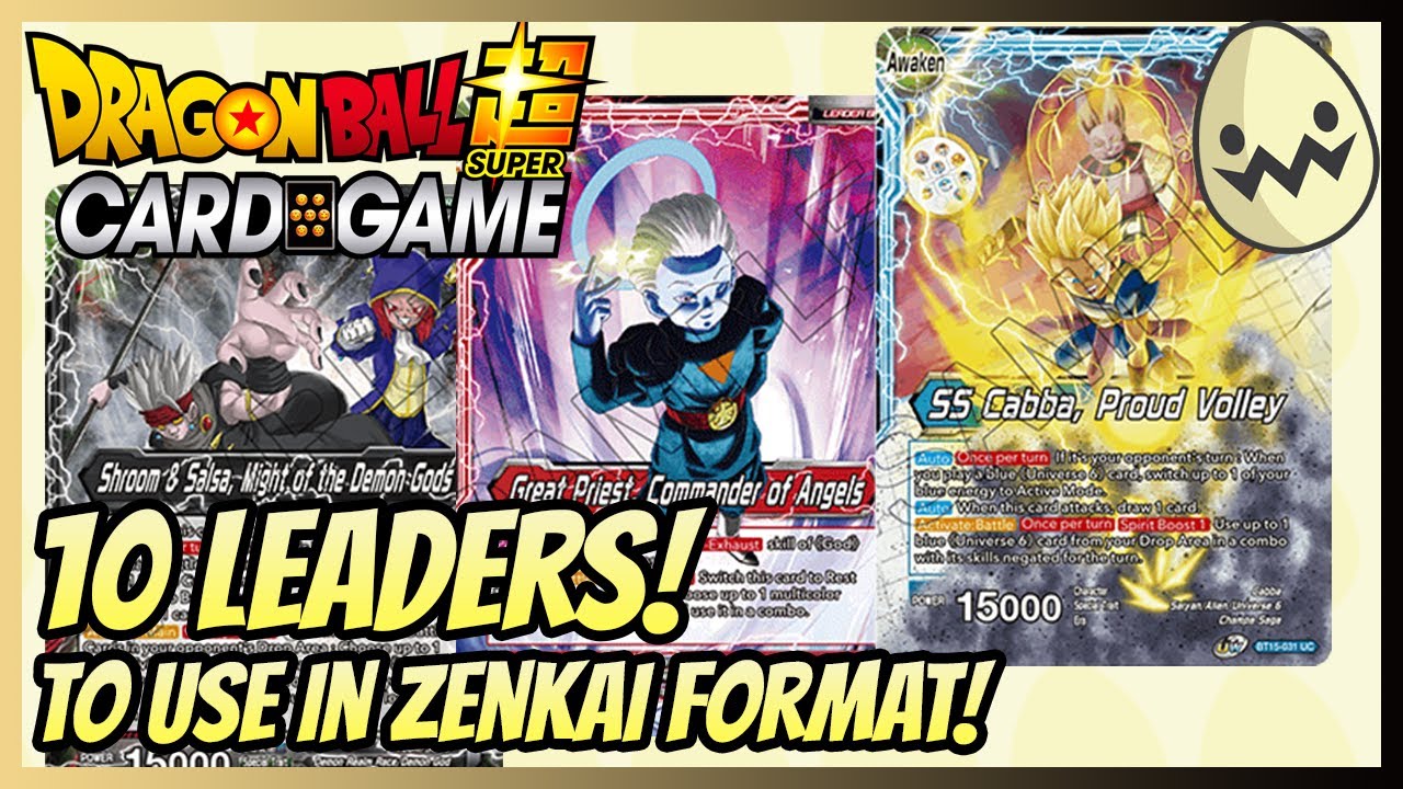 Top 10 Leaders in the Dragon Ball Super TCG - HobbyLark