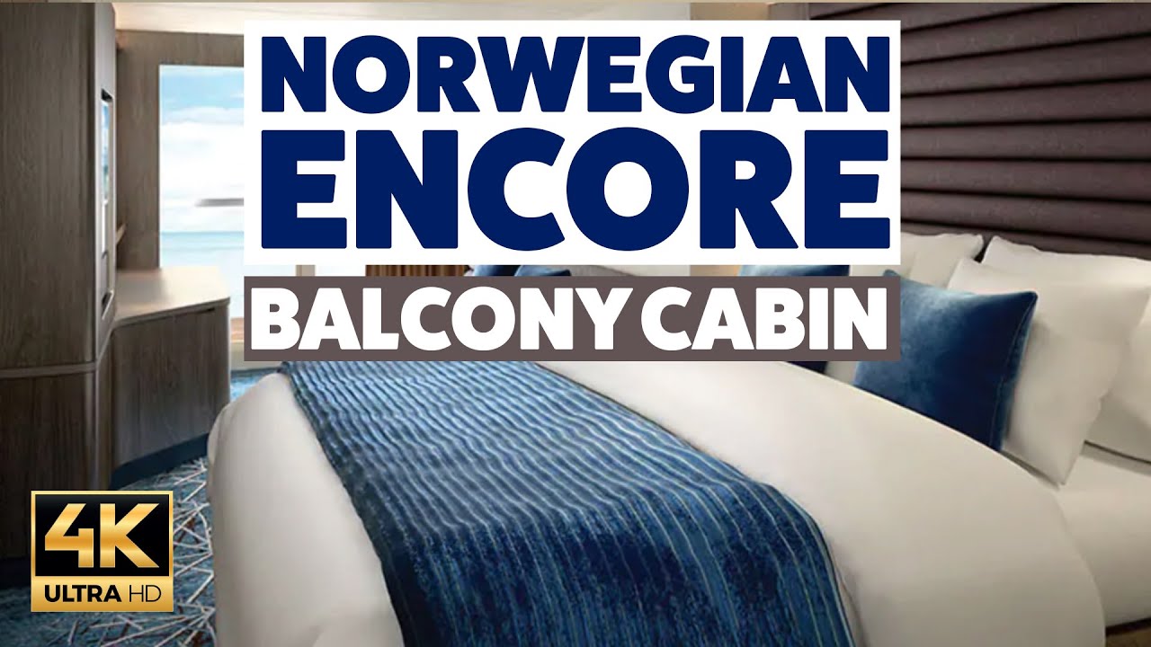 Norwegian Encore Standard And Accessible Balcony Cabin Tour