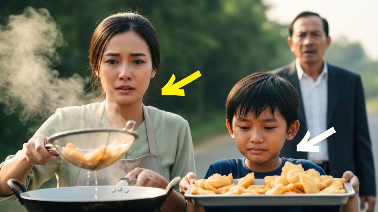 Anak Penjual Gorengan Dicemooh… Sampai Pria Ini Datang dan Semua Membeku