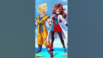 Who Is Stronger | Goku Vs Android 21. #shorts #dbs