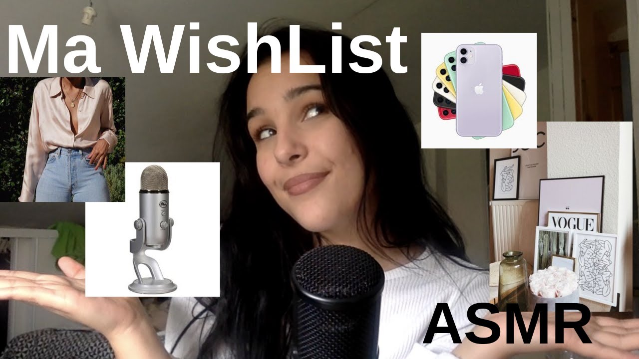 ASMR Français : Ma WishList d'Automne 2019