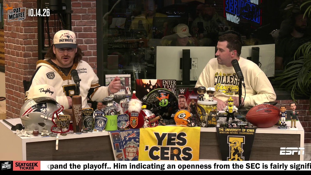 The Pat McAfee Show Live | Wednesday October 14th 2026