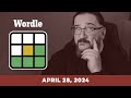 Doug plays todays wordle puzzle game for 04282024