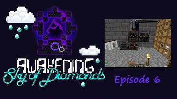 Modded Minecraft | Awakening - Sky of Diamonds | [E06] - Automating Ore Doubling!