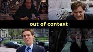 Spiderman No Way Home but out of context