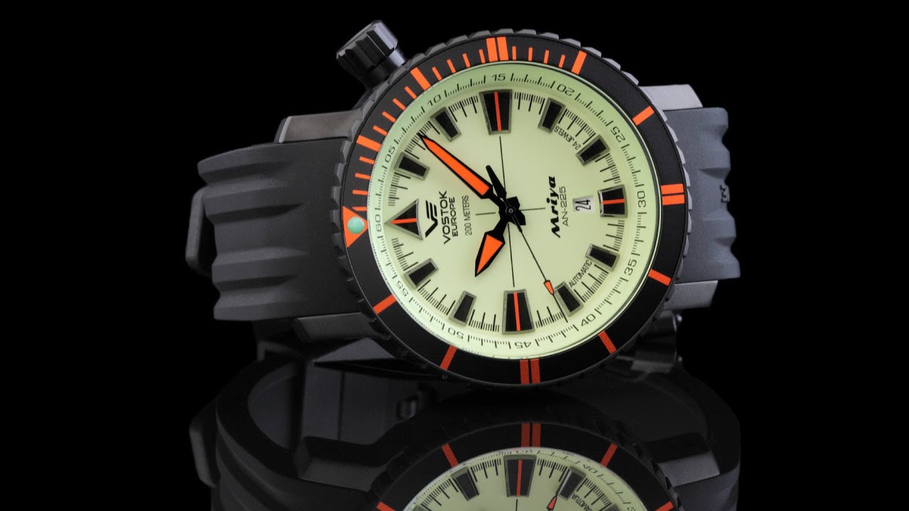Vostok Europe NH35A-5554234 Mriya Full Lume Dial Automatic renato raquetes