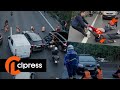 Blocage de lautoroute par des militants de dernire rnovation 28 octobre 2022 a6 france 4k