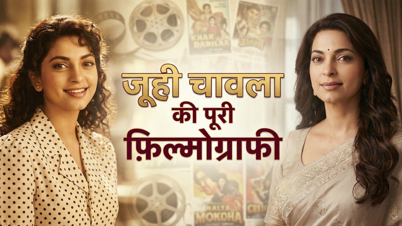 Comedy Queen से Serious Roles तक | जूही चावला की हर फ़िल्म की कहानी