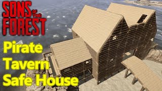 How I built a LEGENDARY pirate tavern with guest rooms and dining in Sons of the Forest