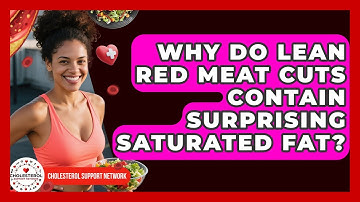Why Do Lean Red Meat Cuts Contain Surprising Saturated Fat? - Cholesterol Support Network
