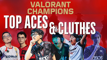 Top Insane Clutches & Aces from Valorant Champions: Zekken, Texture, and More!
