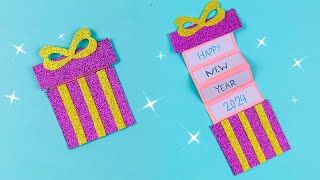 Make A Stunning Handmade Greeting Card For New Year New Year Diy
