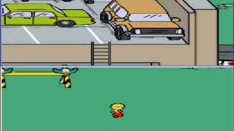 Simpsons game PART 9 MOB RULES (1 OF 2)