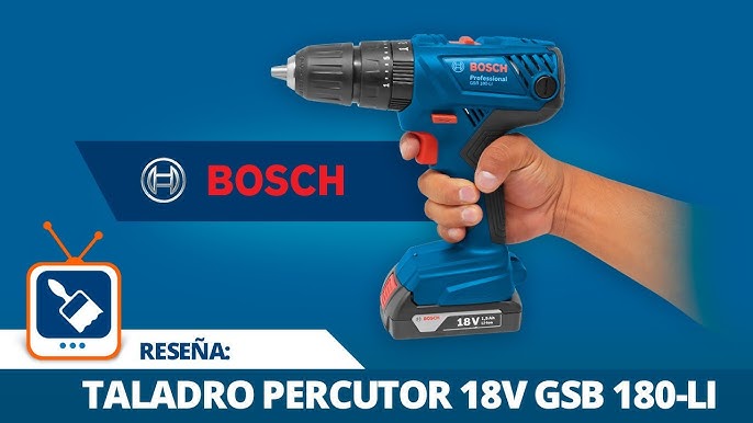 Taladro percusión Bosch Gsb18-2-Li Con Bateria