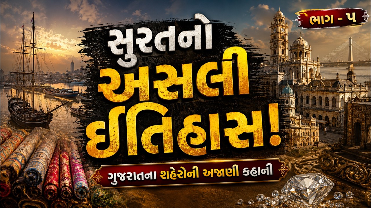 સુરત: બંદરથી હીરા નગરી સુધીની રોચક સફર | ગુજરાતના શહેરોની અજાણી કહાની ભાગ - ૫