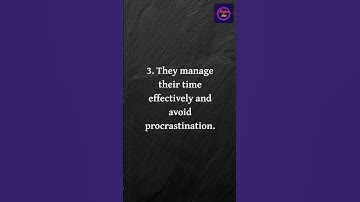 5 habits of highly productive people 💯 #shorts #motivation #trending #youtubeshorts