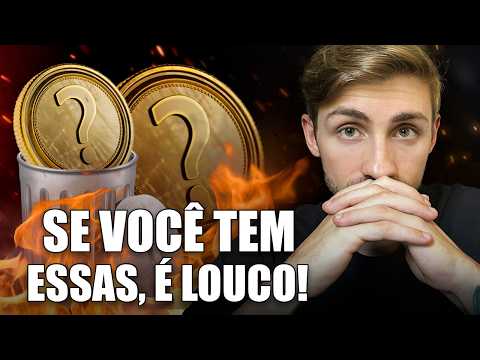 ESSAS CRIPTOMOEDAS NÃO VÃO SUBIR, TIRE DA CARTEIRA!