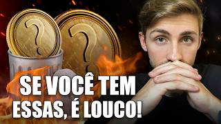 ESSAS CRIPTOMOEDAS NÃO VÃO SUBIR, TIRE DA CARTEIRA!