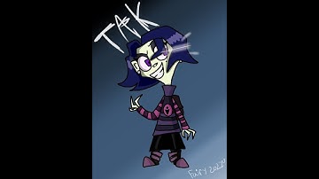 Tak The Hideous New Girl || Invader Zim Speedpaint