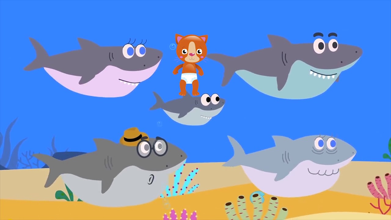 Акуленок - Развивающие и обучающие мультики, песенки для детей - про ...