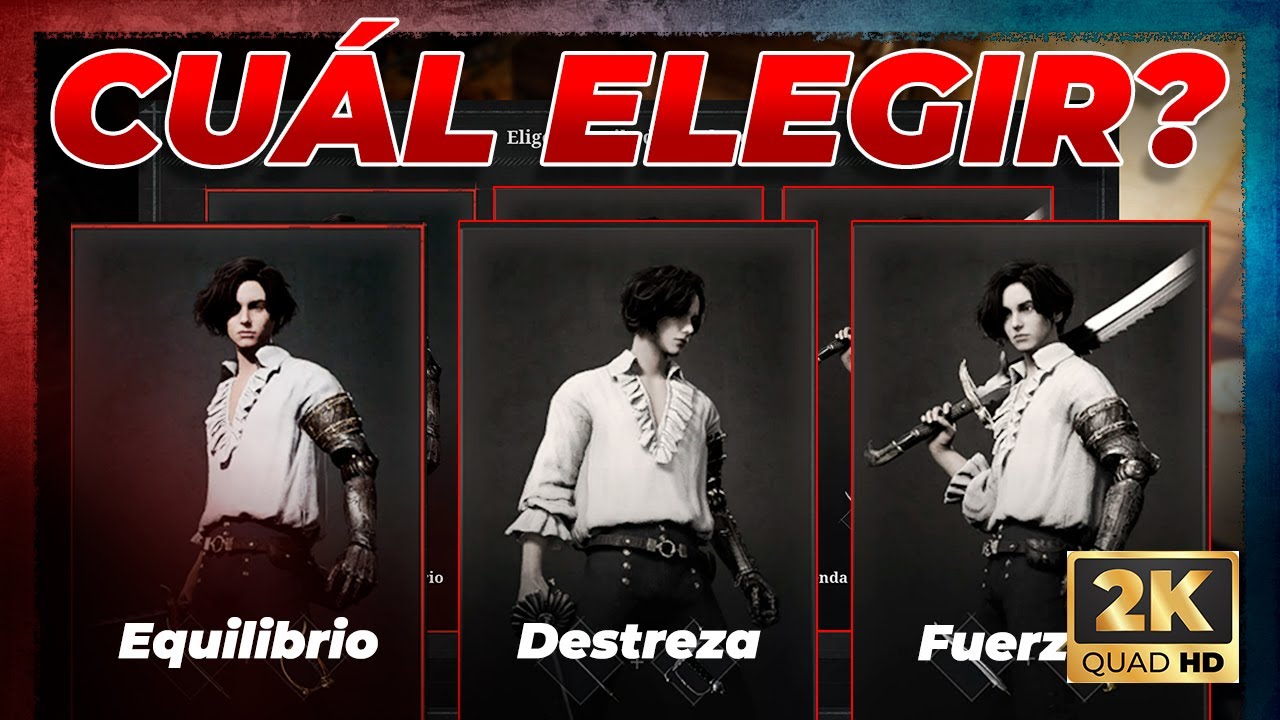 Lies Of P 🔵🔴 Guía de ESTILO de COMBATE y PUNTOS de ATRIBUTOS | Equilibrado - Destreza - Fuerza 🤔 2K