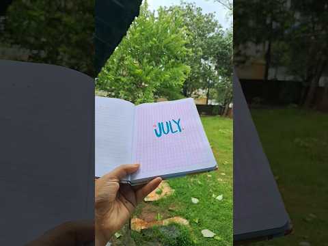 📖✨ Hello, July! 🌿💚
