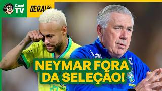 AO VIVO: CONVOCAÇÃO DA SELEÇÃO BRASILEIRA! ANCELOTTI VAI FAZER TESTES NOS AMISTOSOS? | GERAL CAZÉTV