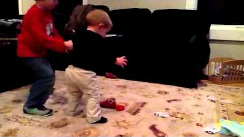Clever grandson