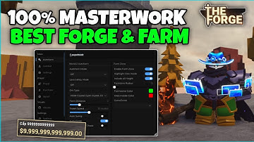 ⛏ Hướng Dẫn Hack The Forge Script Instant Forge, Auto Farm, Kill Aura, Auto Ore