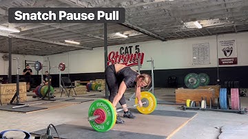 Snatch Pause Pull