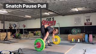 Snatch Pause Pull