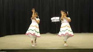 I Love My INDIA -- Performance by Ashwika Gampa & Harshita Narahari @ Clyde Hill Elementary School