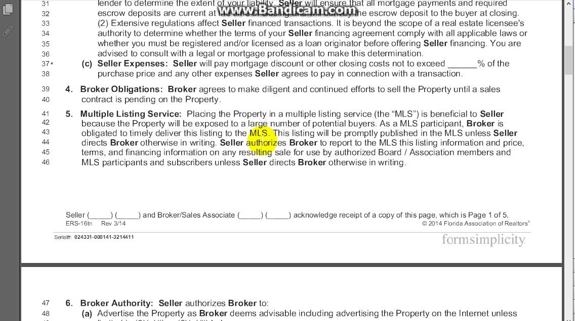 exclusive-right-of-sale-listing-agreement-section-4-and-section-5-youtube