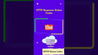 HTTP Response Status Codes #shorts
