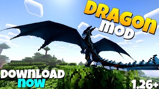 Minecraft Dragon Mod 1.26+ 🦖🔥 | EPIC Dragon Addon Download | MCPE & Bedrock screenshot 2