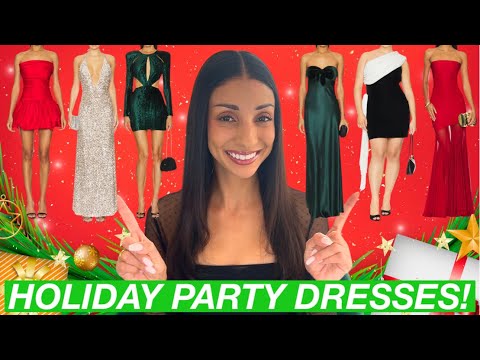 THE BEST WINTER HOLIDAY PARTY DRESSES! STUNNING DRESSES PERFECT FOR HOLIDAY PARTY GUESTS & HOSTESSES