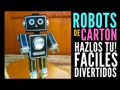 Video: Cómo Hacer Un Robot De Cartón
