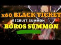 CRAZY X60 BOROS BLACK TICKET SUMMON - ONE PUNCH MAN: The Strongest