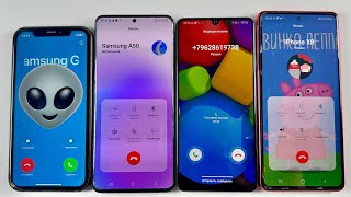 Incoming Outgoing Call Iphone XR + Samsung Galaxy S20 Plus + Samsung Galaxy A32 + Samsung Note 10