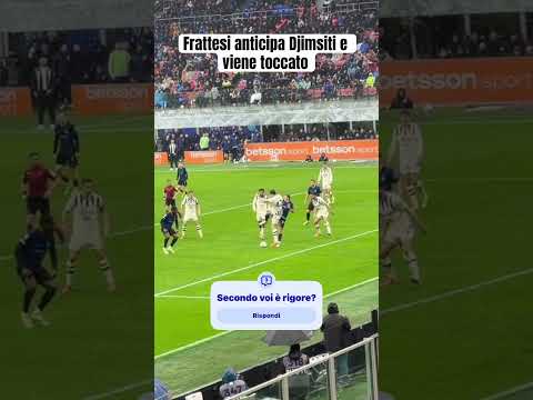 Video Frattesi-Inter vs Atalanta