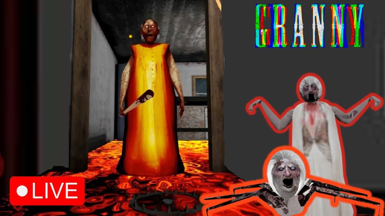 🔴 GRANNY Horror Live In Nightmare At 2 AM Gameplay Walkthrough - YouTube