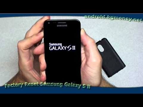 How to Factory Reset Samsung Galaxy S II (Epic 4G)
