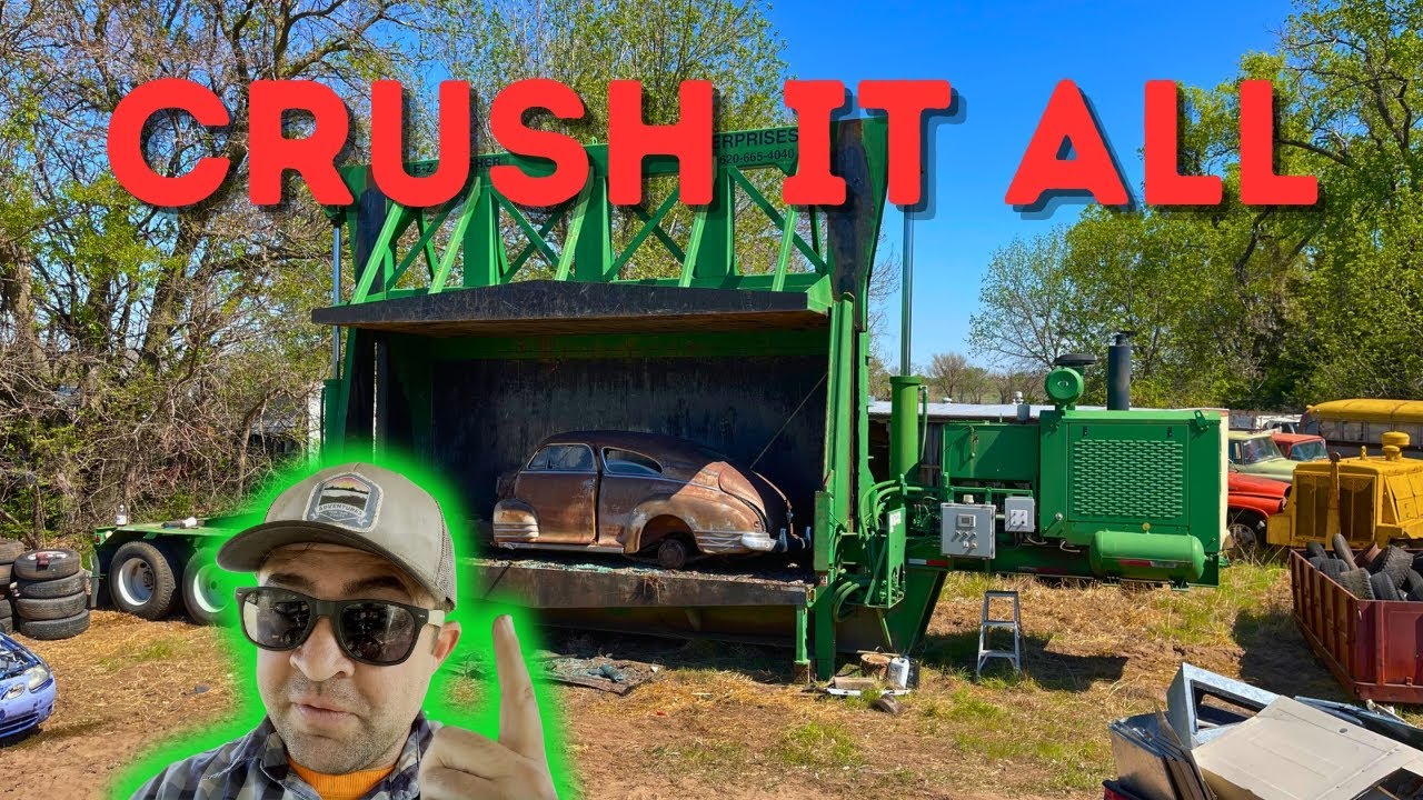 The CRUSHER has Arrived! The Junkyard will NEVER be the Same!