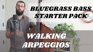Miniatura de "Bluegrass Bass Lessons: Exercise Video #4 - Walking Arpeggios"