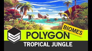 POLYGON Tropical Jungle - Nature Biome - Low Poly 3D Art by #syntystudios screenshot 2