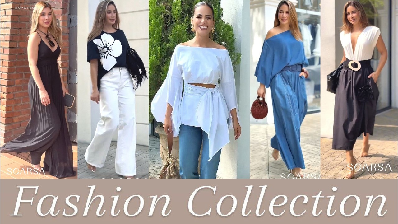 Новые модные образы от Scarsa | Модная коллекция март 2026